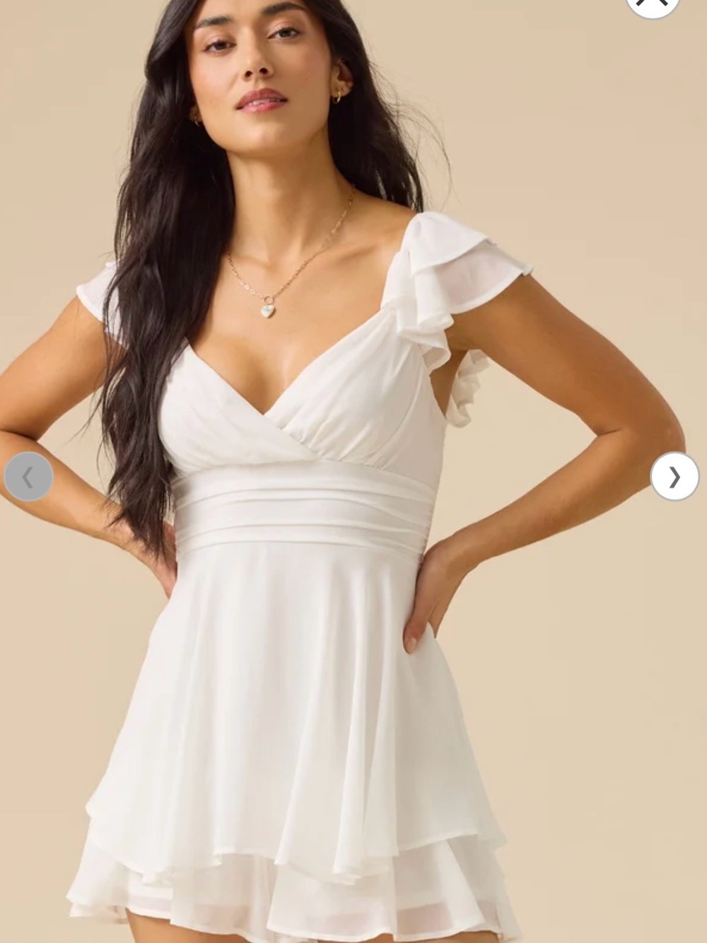 Lainey Double Layered Romper